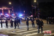 黔东约200名海军陆战队士兵进驻洛杉矶 开始执行警戒守卫任务